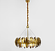 Підвісна люстра у золотому корпусі Ø 60 см MJ 212-600, фото 3