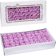 Квітка для декору "Троянда Ніжно Бузкова - Мило подарункове" 81-16 MZOPT