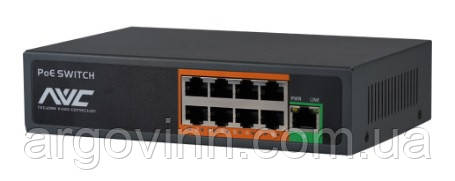 Комутатор PoE NVC-908D, фото 1