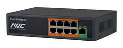 Комутатор PoE NVC-908D