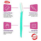 Feather Piany Станки для чутливої шкіри та брів, 3 (+1) шт, фото 8