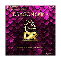 DR Dragon Skin+ DEQ-9 Coated Струни для електрогітари .009-.042