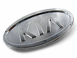Емблема керма KIA хром 59 мм (на скотчі) 86341-22810