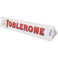 Белый шоколад Toblerone c нугой из меда и миндаля , 100 гр