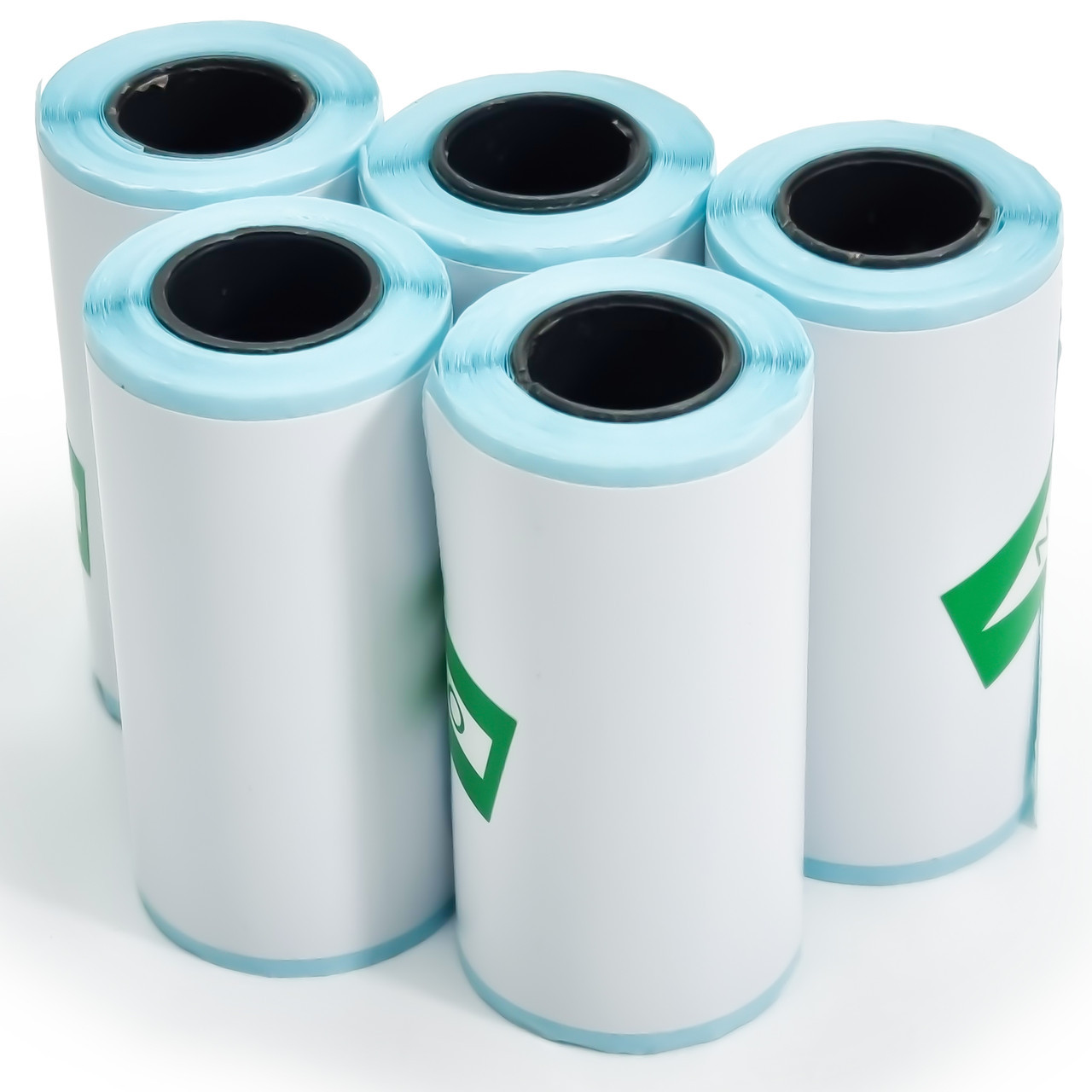 Папір самоклейний для міні термопринтера | Набір самоклейного паперу 5 рулонів, фото 1