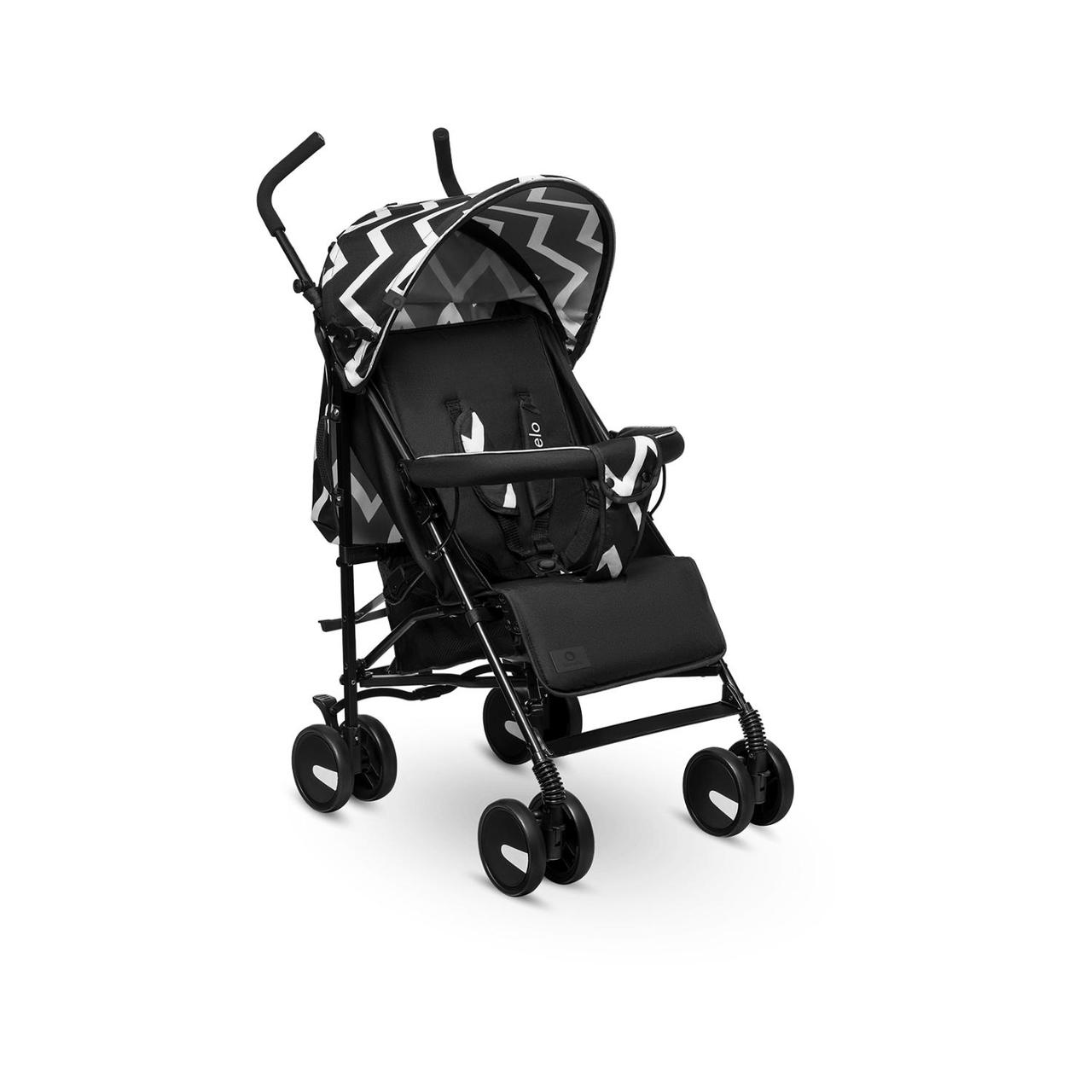 Прогулянкова коляска Lionelo ELIA OSLO BLACK/WHITE