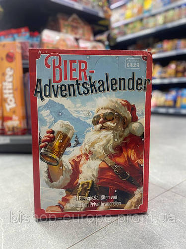 Адвент Календарь с пивом для взрослых Bier-Adventskalender 24 x 0,33 L ...