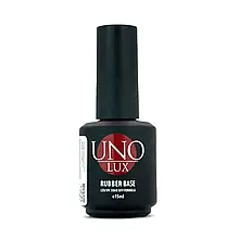 База для гель-лаку UNO Lux Rubber Base, 15 мл