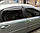 Дефлектори вікон (вітровики) з хромом молдингом Chevrolet Lacetti 2004-2013 (Uncle/Тайвань), фото 9