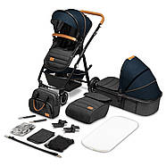 Універсальна коляска 2 в 1 Lionelo AMBER BLUE NAVY, фото 4