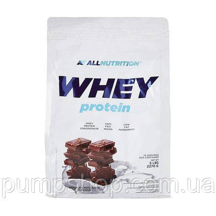 Сироватковий протеїн AllNutrition Whey Protein 2270 грам (подвійний шоколад), фото 1