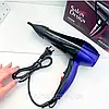 Професійний фен MZ-5929, для волосся, з насадкою, Синій / Фен для сушення волосся, фото 2