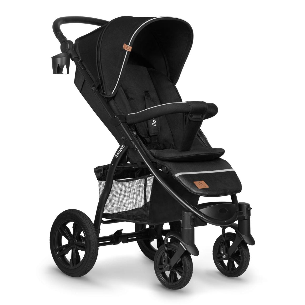 Прогулянкова коляска Lionelo ANNET TOUR BLACK CARBON, фото 1