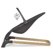 Дитячий шезлонг Lionelo JUNE GREY STONE, фото 2