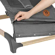 Дитячий шезлонг Lionelo JUNE AIR GREY GRAPHITE, фото 3