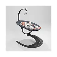 Крісло-гойдалка Lionelo RINA GREY CONCRETE, фото 2