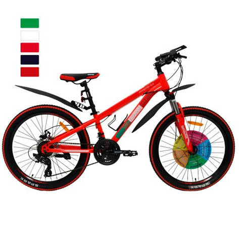Велосипед SPARK FORESTER (колеса - 24", сталева рама - 11"), фото 1