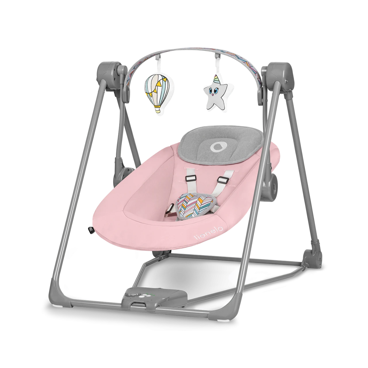 Шезлонг Lionelo OTTO PINK BABY
