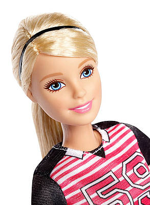 Лялька Барбі Футболістка Рухайся як я Barbie Made To Move Soccer Player, фото 2