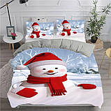 Велюрова постільна білизна полуторна в асортименті, фото 6