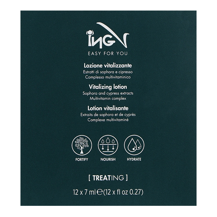 Лосьйон проти випадіння волосся ING Professional Treat-ING Vitalizing Lotion 12 х 7мл, фото 1