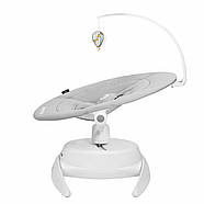 Крісло-гойдалка Lionelo IRIS GREY CONCRETE, фото 4