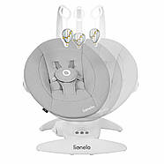 Крісло-гойдалка Lionelo IRIS GREY CONCRETE, фото 5