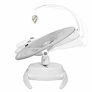 Крісло-гойдалка Lionelo IRIS GREY CONCRETE, фото 6