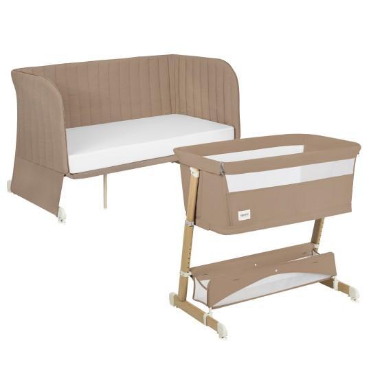 Ліжечко дитяче 5в1 Lionelo THOMI PLUS BEIGE CARMEL, фото 1