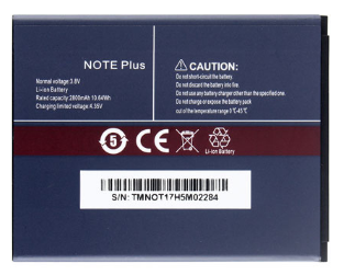 Батарея  Cubot Note Plus, фото 1