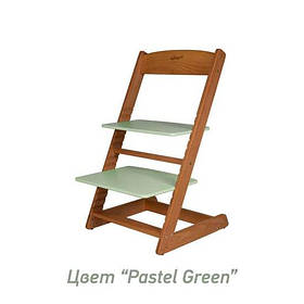 Дитячий стілець WOODY, що росте, колір Pastel Green (безпечно зелений)