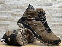 Кроссовки кожаные зимние Merrell Trekking Waterproof GTX