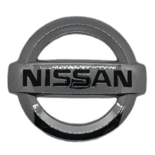 Емблема керма Nissan (Хром) 50х43 мм (на скотчі), фото 1