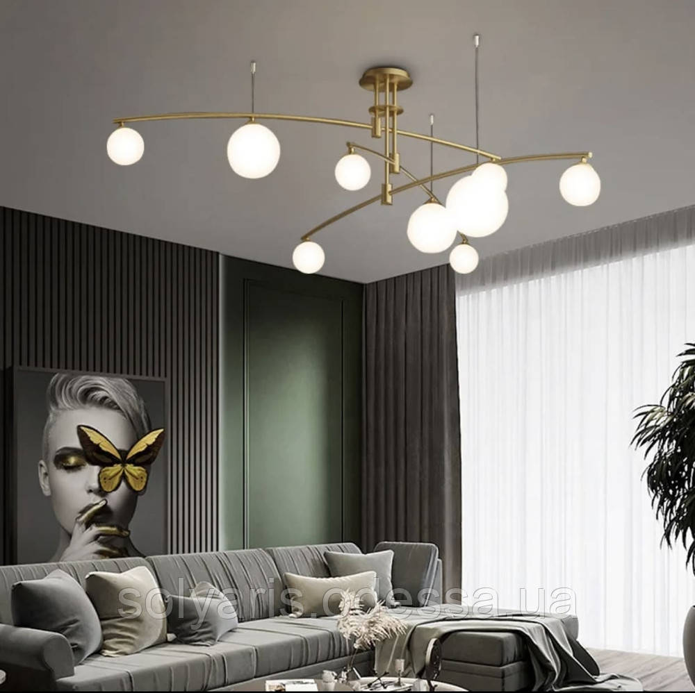Люстра в стилі Loft на 9 ламп 228127-L