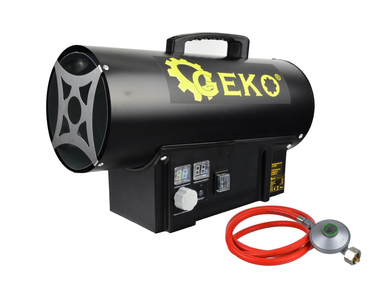 Портативний газовий обігрівач Geko G80411 енергоефективний газовий обігрівач