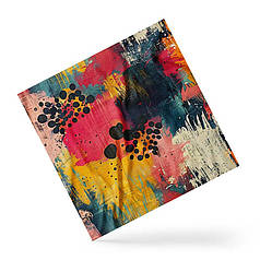 Хустка на голову і шию «Абстрактна фарба. Малюнок. Abstract paint. Picture»