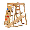 Спортивний комплекс «Акварелька-outdoor 3» дерев'яний ТМ "SportBaby" (141х86х130 см), фото 3