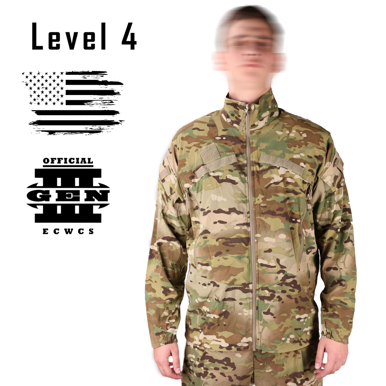 Куртка, Розмір: Small Regular, ECWCS Gen III Level 4, Колір: MultiCam, фото 1