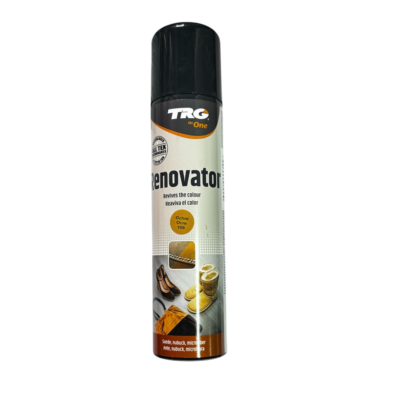 Фарба цв. вохра для замші та нубуку TRG Renovator 250ml #108