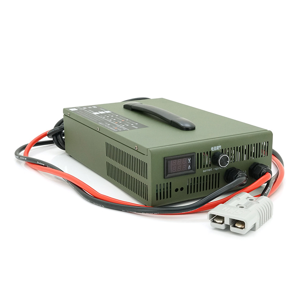 Зарядний пристрій для акумуляторів LiFePO4 24V(29,2V),8S,100A, роз'єм Anderson, 320x200x80mm, фото 1