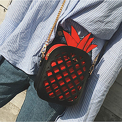 Дитяча сумочка дівчача Ананас, сумка для дівчинки 13 років