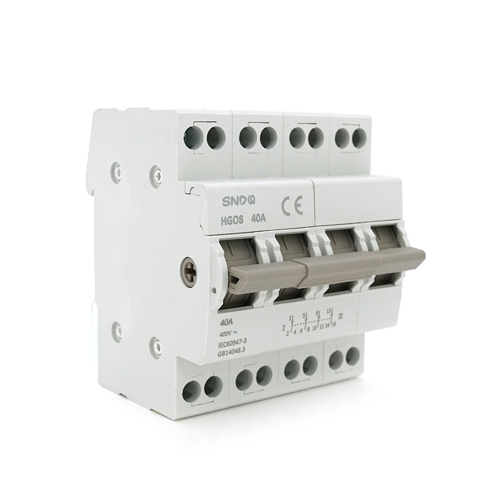 Модульний перекидний автомат трипозиційний (перекидний автомат) Voltronic HGO8-4P-40A, фото 1