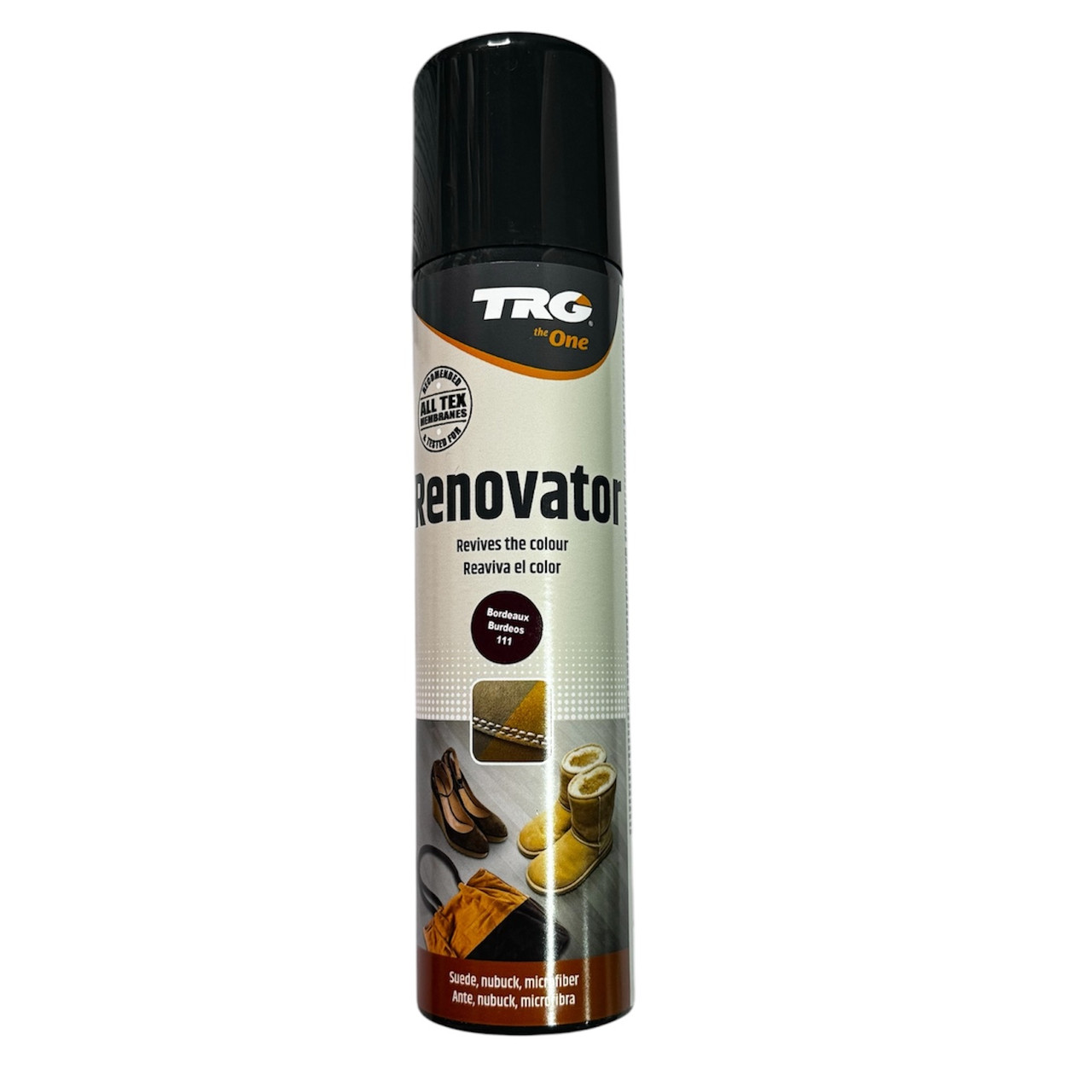 Фарба бордова для замші та нубуку TRG Renovator 250ml #111