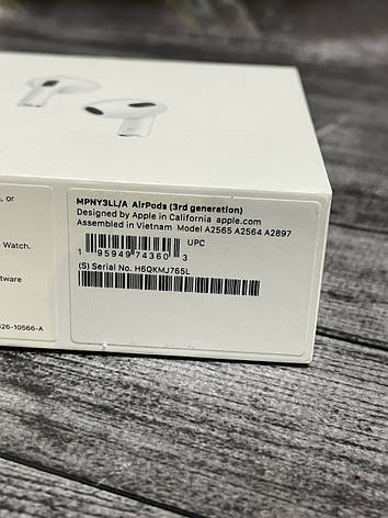 Кейс для AirPods 3 (NPNY3) ligtning, фото 3