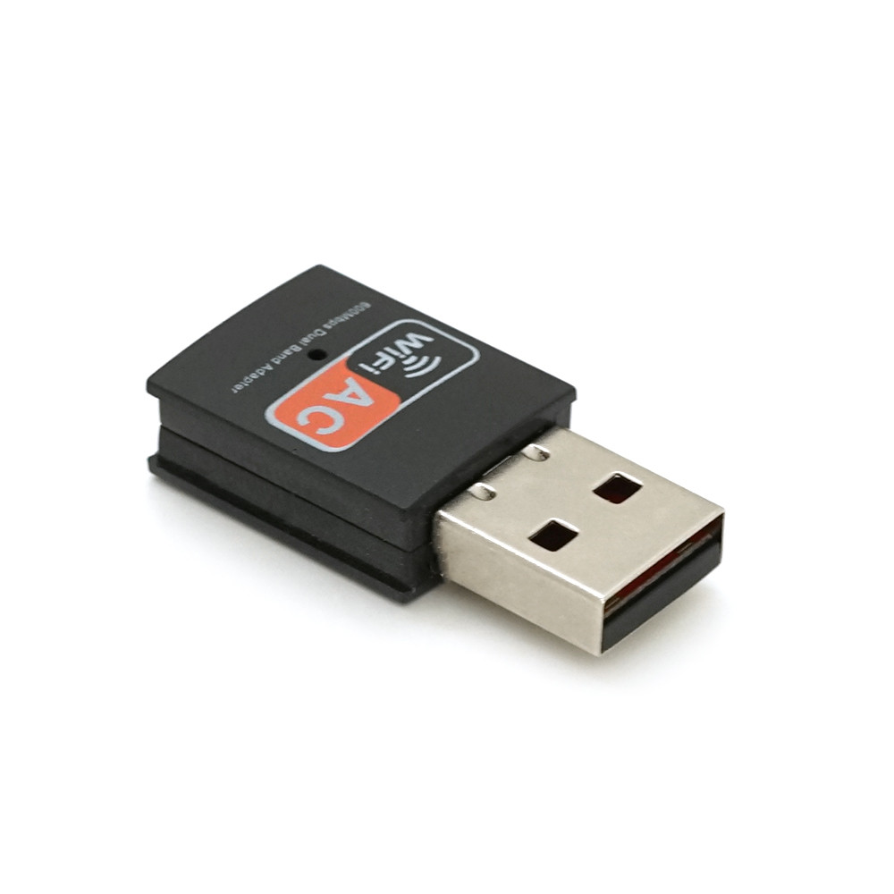 Двохдіапазонний бездротової мережевий адаптер Wi-Fi-USB Merlion LV-UAC09, RTL8811CU, 802.11bgn, 600MB, 2.4