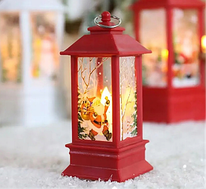 Світлодіодний різдвяний ліхтарик Новорічна декорація DA45