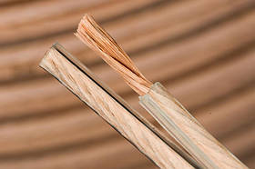 Акустичний кабель 4All Audio TSC-215 біметал у прозорій ізоляції 1,5 мм2 перетин