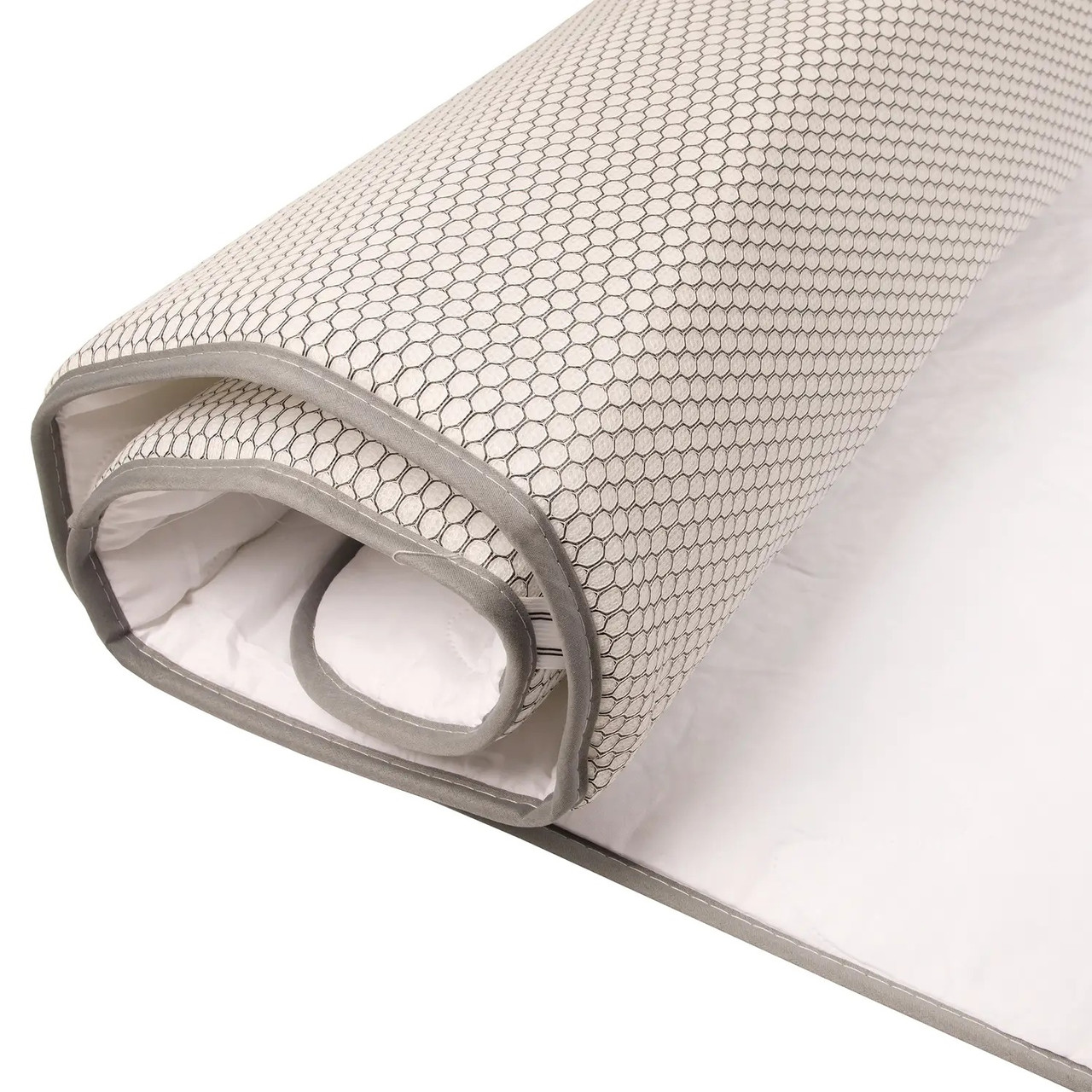 Тонкий матрац топер ортопедичний, 120x200 см, фото 1