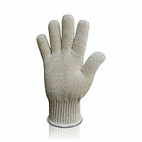 Рукавички робочі х/б біла без пвх покриття "8500"