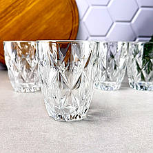 Набір склянок 240 мл 6 шт Прозорий Вінтаж, фото 3